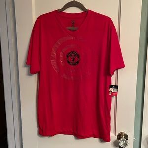 NWT Manchester United men’s shirt, red, XL slim fit